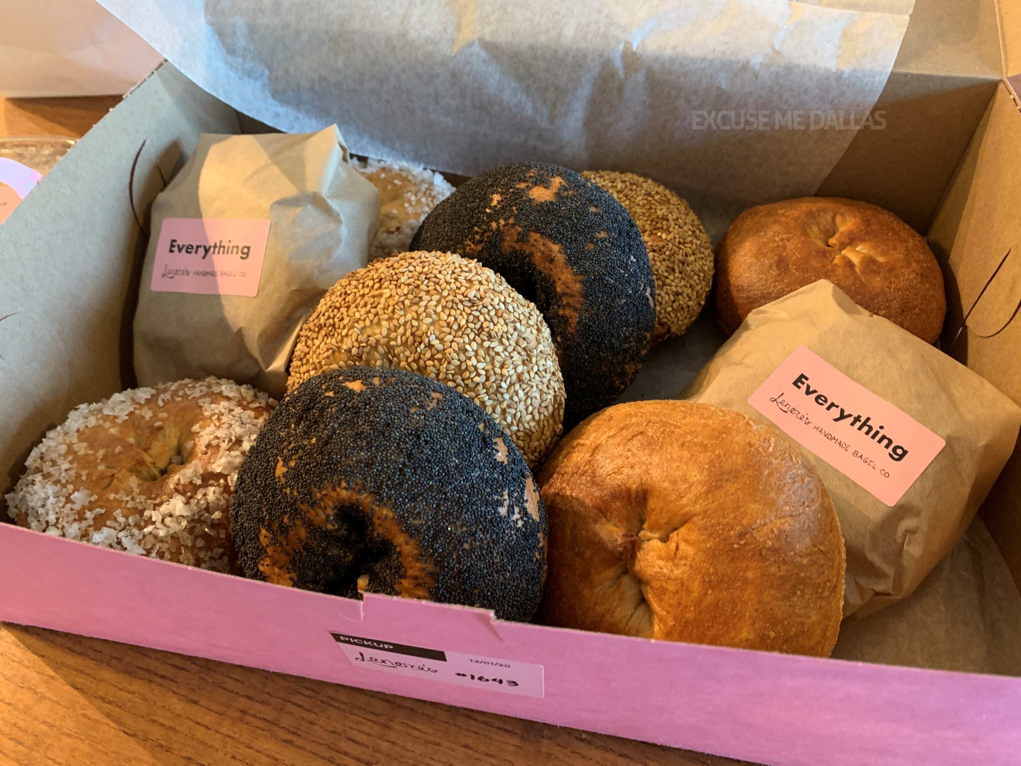 【今話題のGhost Kitchen】Lenore’s bagels！テキサス産小麦粉使用！ Excuse Me Dallas