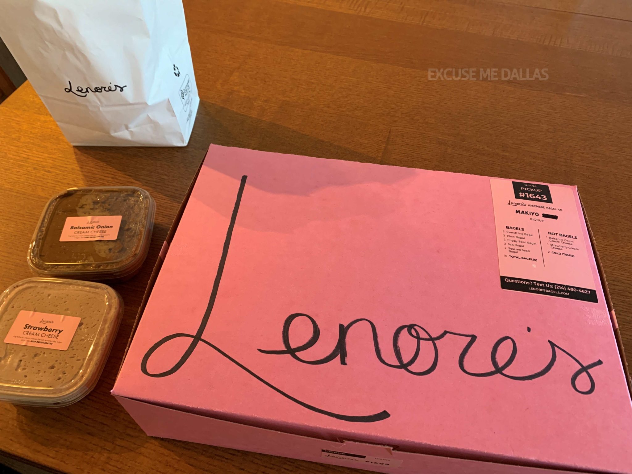 【今話題のGhost Kitchen】Lenore’s bagels！テキサス産小麦粉使用！ Excuse Me Dallas