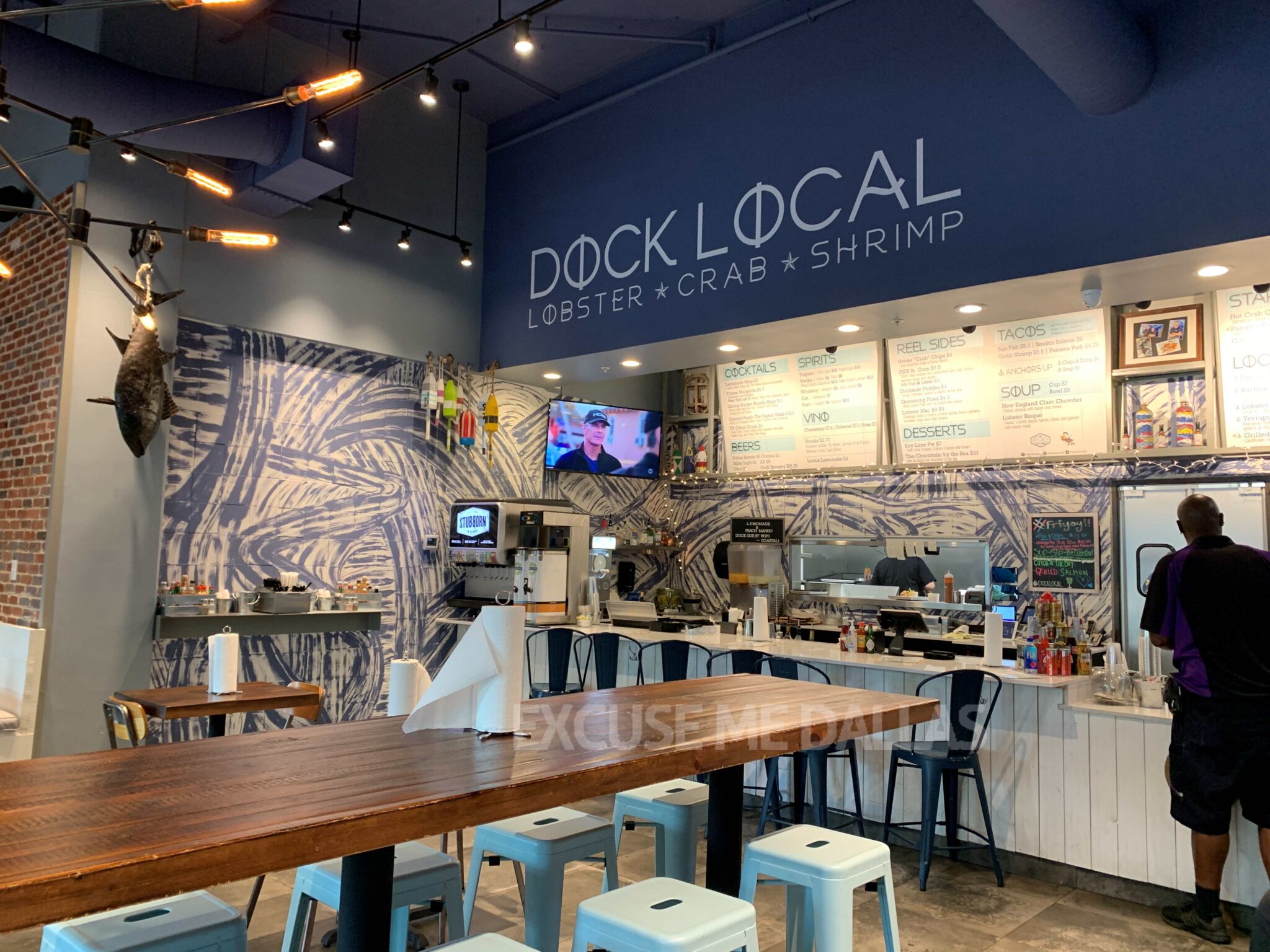 いたって普通なお店でした「Dock Local」 Excuse Me Dallas